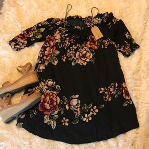 Off shoulder summer dress